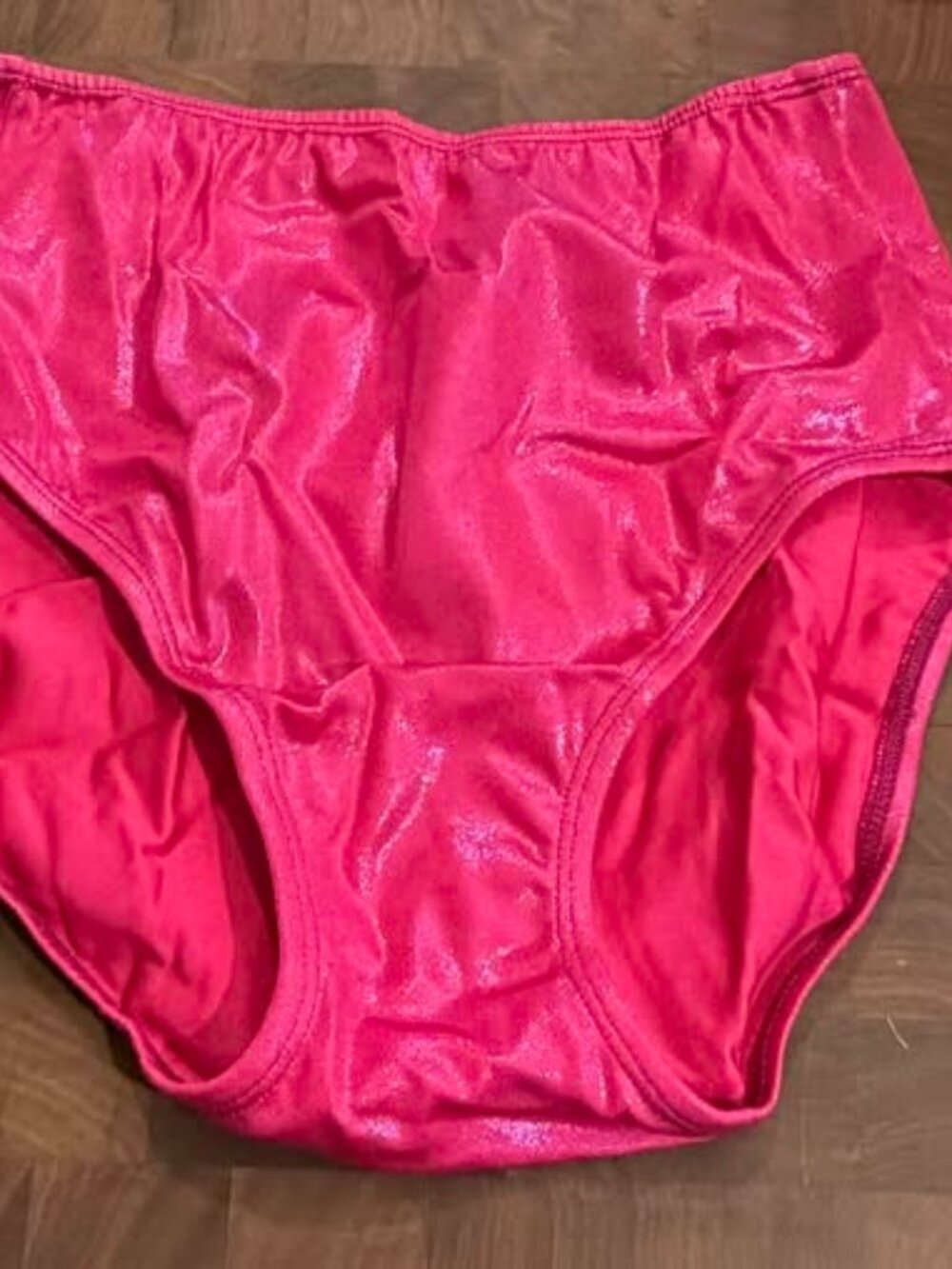 VTG Fancy Pants For Tennis or Pickleball Smooth Stretch Full Cut Brief Panty M